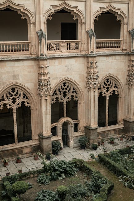 Badia a Coltibuono medieval abbey courtyard