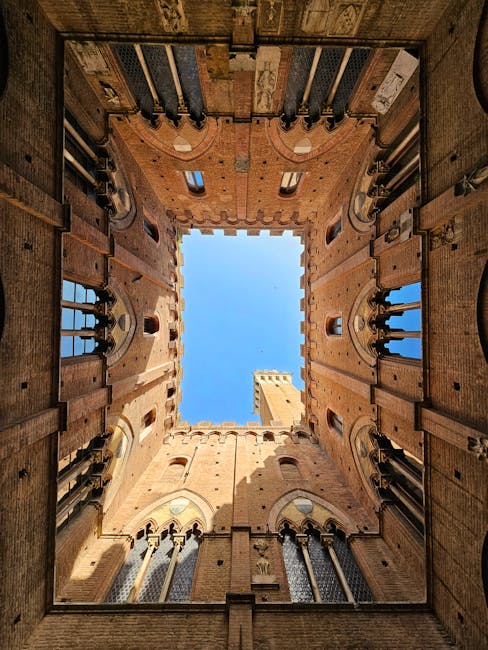 Palazzo Pubblico Torre del Mangia view