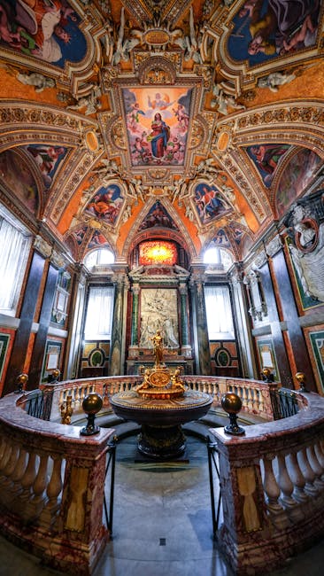 Santa Maria della Scala interior fresco hall