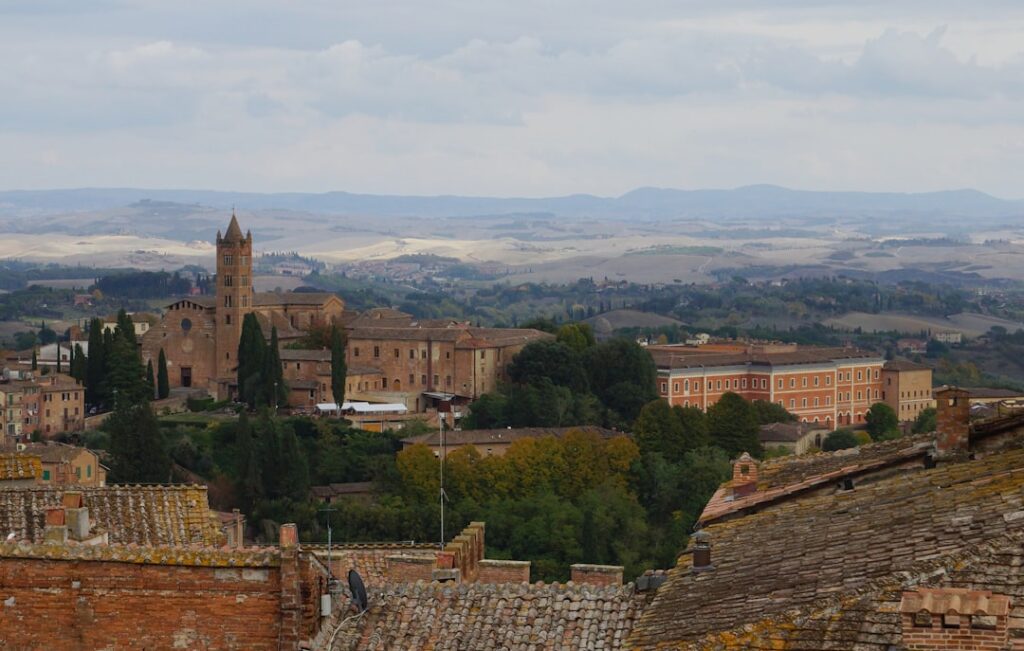 Siena panoramic view from Fortezza Medicea
